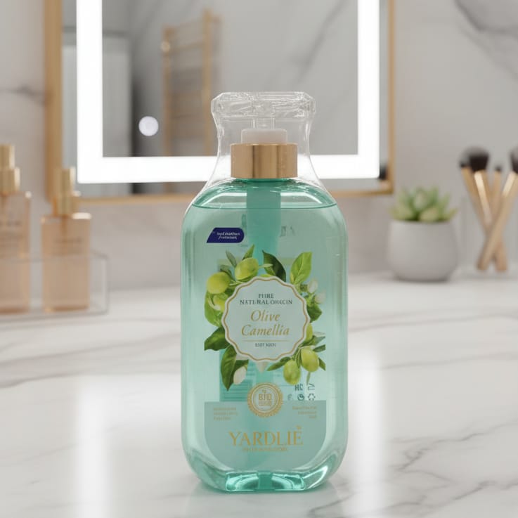 Yardlie Body Wash | Olive & Camellia | Bio‑Organic | 500 ml