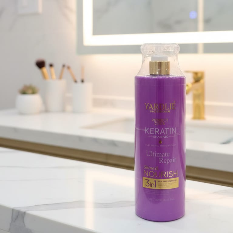 Yardlie Keratin Shampoo | 750 ml | Anti‑Dandruff & Frizz Control