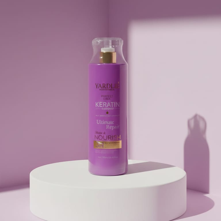 Yardlie Keratin Shampoo | 750 ml | Anti‑Dandruff & Frizz Control