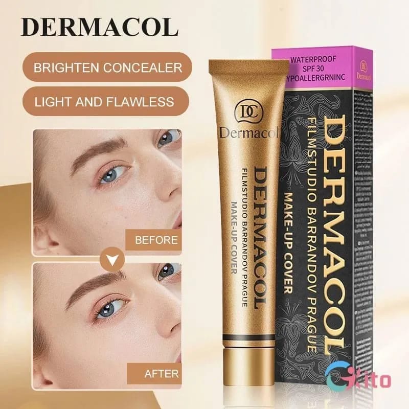 Dermacol High Coverage Creamy Foundation | Waterproof Makeup Cover