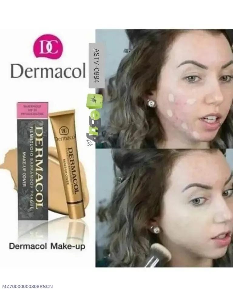 Dermacol High Coverage Creamy Foundation | Waterproof Makeup Cover
