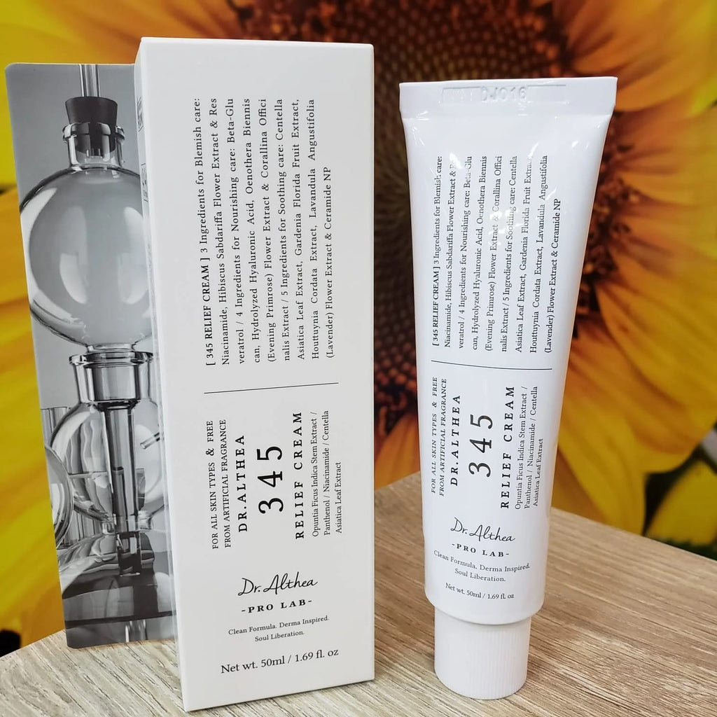 Dr Althea 345 Relief Cream | Made In Korea | Sensitive And Irritated Skin | 50ml
