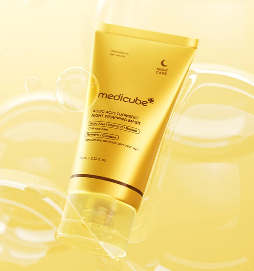 Medicube Turmeric Overnight Wrapping Peel Off Mask | 75ml | Made In Korea