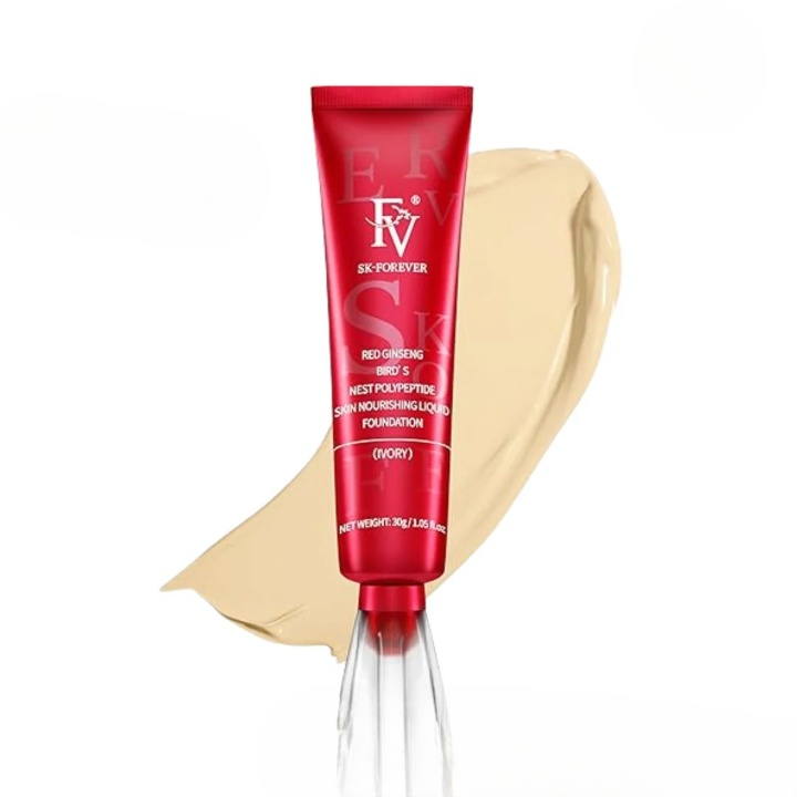 FV Waterproof Liquid Foundation – Long Lasting Flawless Coverage, 30g