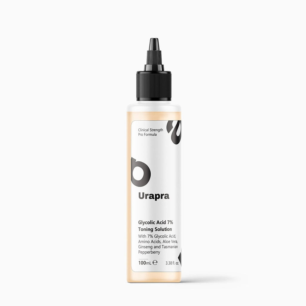 Urapra Glycolic Acid 7% Toning Solution – Exfoliating Toner for Bright & Smooth Skin